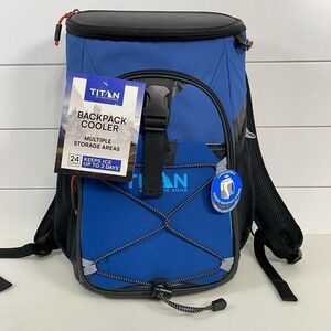 Titan Backpack Cooler 24 Can Capacity NEW Beach Vacation Travel Outdoor Hiking